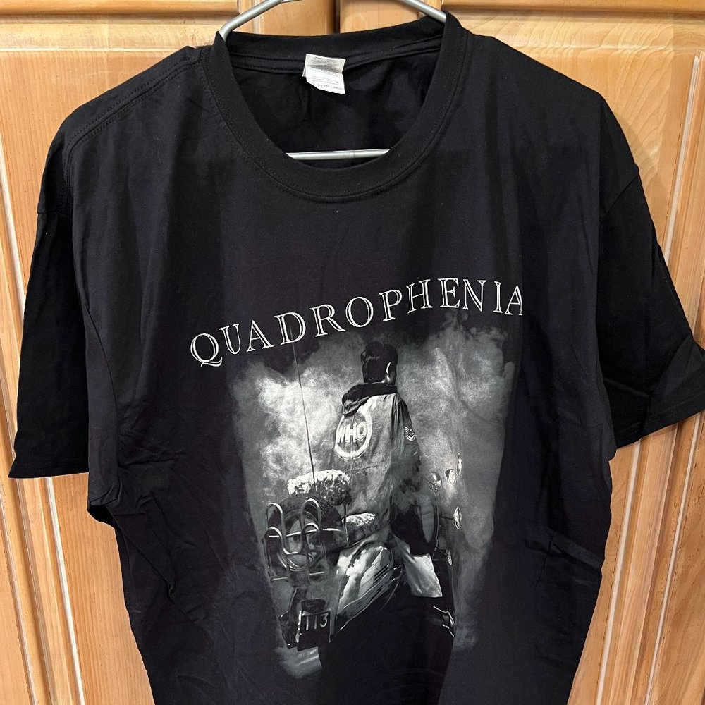 CONCERT T-SHIRT W/ THE WHO * LIMITED EDITION * SIZE XXL * VINTAGE TEE'S